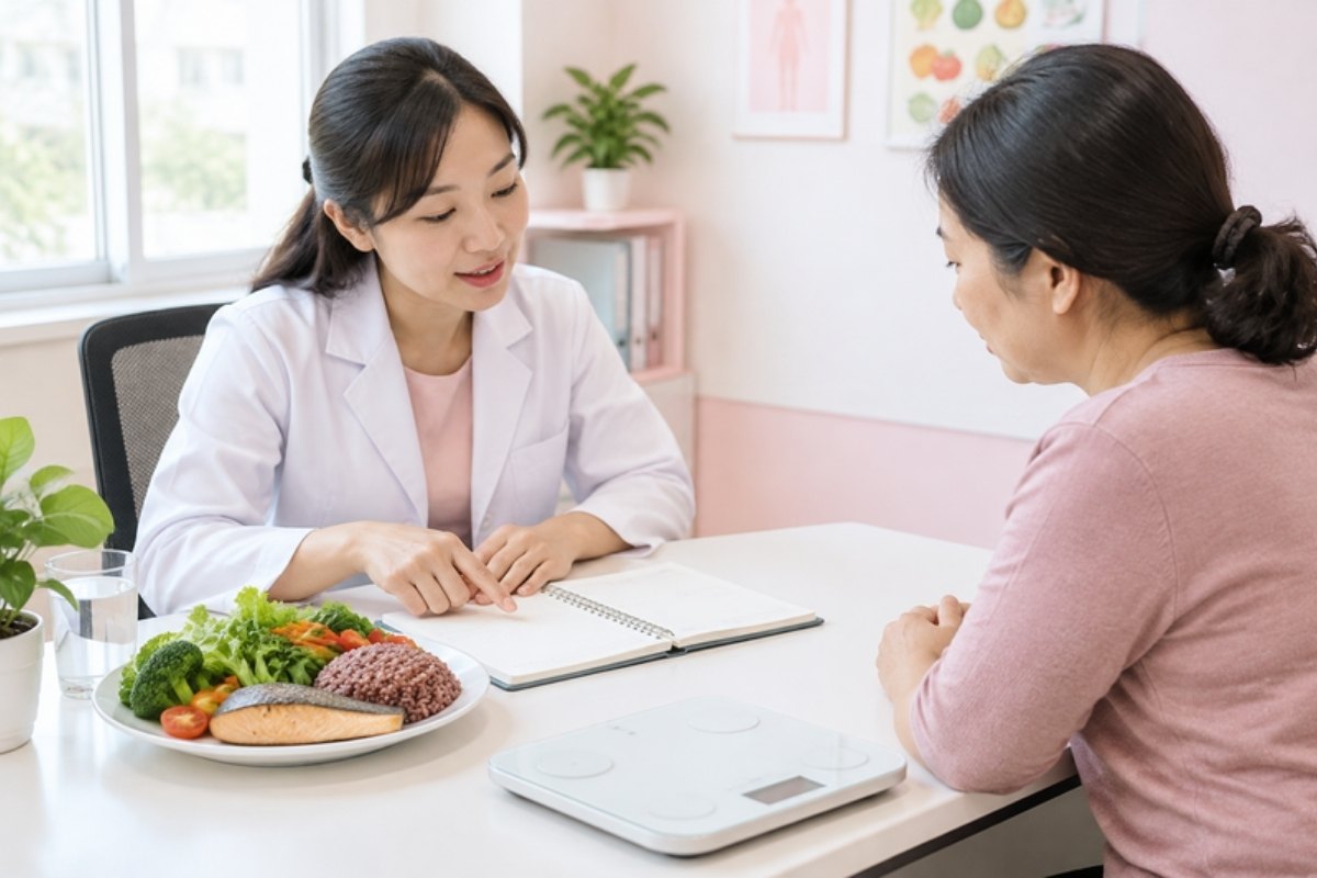 Ảnh: tư vấn dinh dưỡng
